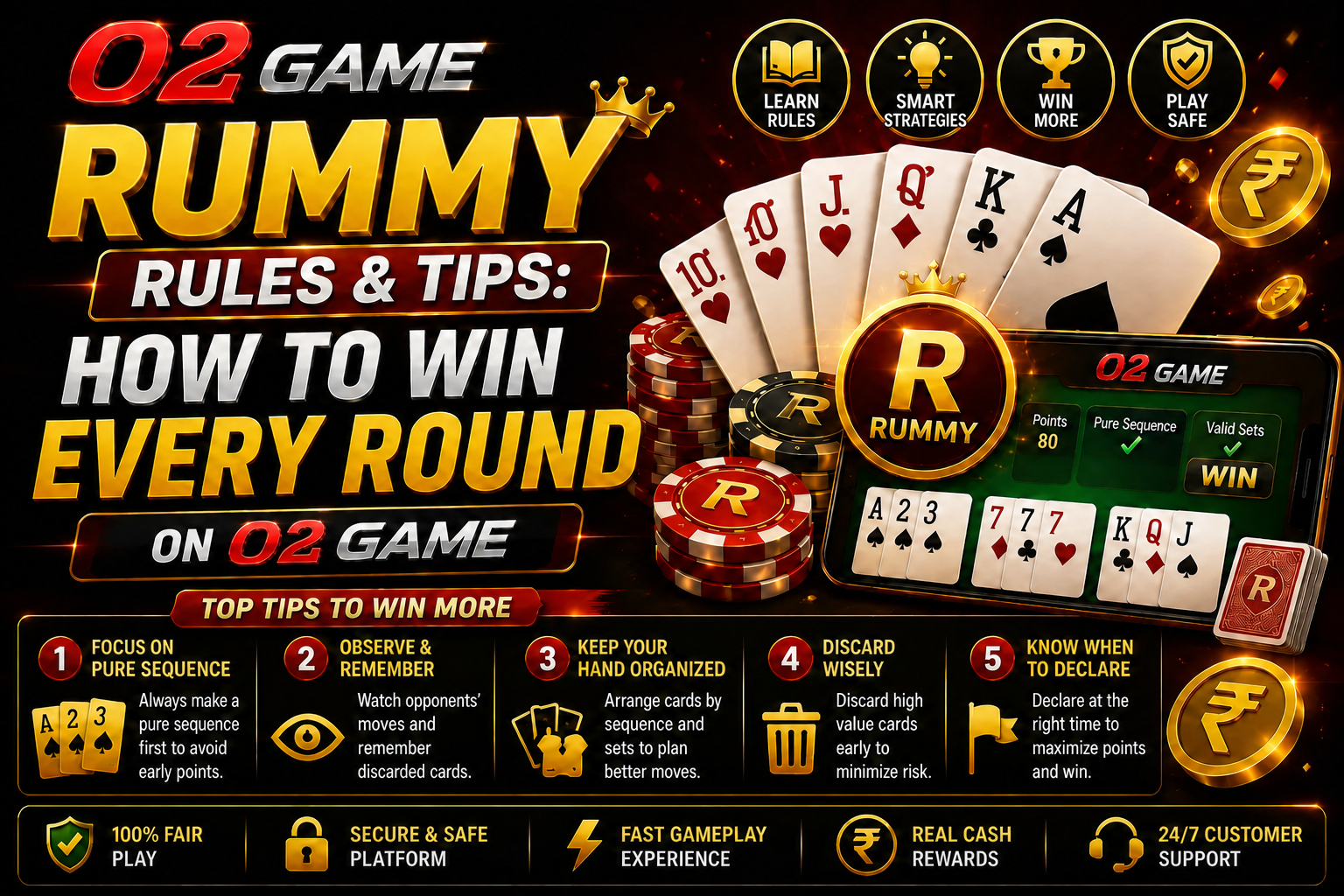 Rummy on 02GAME: Sequence Planning, Discard Reading and Better Decisions